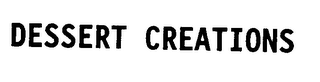 DESSERT CREATIONS logo