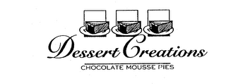 DESSERT CREATIONS CHOCOLATE MOUSSE PIES logo