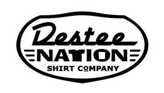 DESTEE NATION SHIRT COMPANY logo