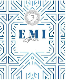 DESTILERIA HACIENDA TABOGA 1916 EMI GIN F logo