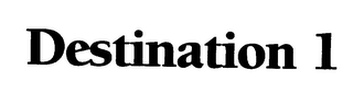 DESTINATION 1 logo