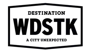DESTINATION WDSTK A CITY UNEXPECTED logo