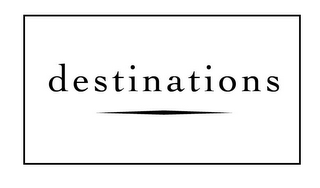 DESTINATIONS logo