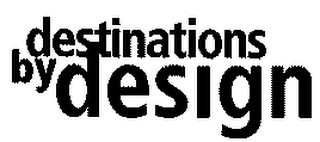 DESTINATIONS BY DESIGN logo