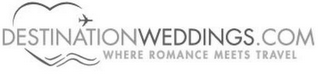 DESTINATIONWEDDINGS.COM WHERE ROMANCE MEETS TRAVEL logo