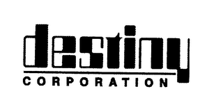 DESTINY CORPORATION logo