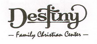 DESTINY FAMILY CHRISTIAN CENTER logo