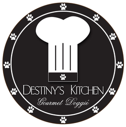 DESTINY'S KITCHEN GOURMET DOGGIE logo