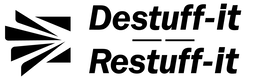 DESTUFF-IT RESTUFF-IT logo