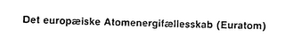 DET EUROPAEISKE ATOMENERGIFAELLESSKAB (EURATOM) logo