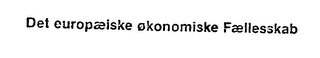 DET EUROÆPISKE ØKONOMISKE FÆLLESSKAB logo