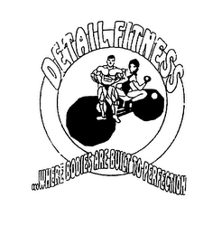 DETAIL FITNESS ...WHERE BODIES ARE BUILT TO PERFECTION logo