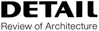 DETAIL REVIEW OF ARCHITECTURE logo