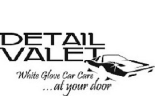 DETAIL VALET WHITE GLOVE CAR CARE ... AT YOUR DOOR logo