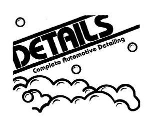 DETAILS COMPLETE AUTOMOTIVE DETAILING logo