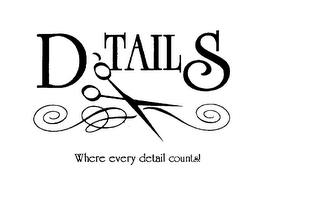 DETAILS WHERE EVERY DETAIL COUNTS! logo