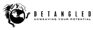 DETANGLED UNWEAVING YOUR POTENTIAL logo