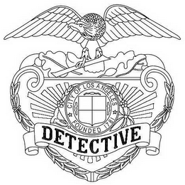 DETECTIVE CITY OF LOS ANGELES FOUNDED 1781 logo