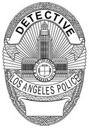 DETECTIVE LOS ANGELES POLICE CITY OF LOS ANGELES FOUNDED 1781 logo