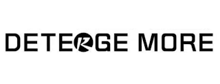 DETERGE MORE logo