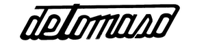 DETOMASO logo