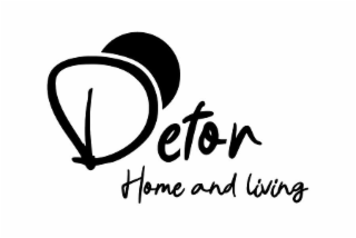 DETOR HOME AND LIVING logo