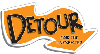 DETOUR FIND THE UNEXPECTED logo