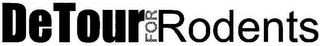 DETOUR FOR RODENTS logo