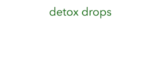 DETOX DROPS logo