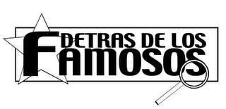 DETRAS DE LOS FAMOSOS logo