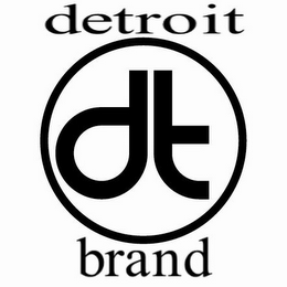 DETROIT BRAND DT logo