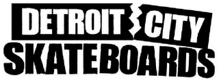 DETROIT CITY SKATEBOARDS logo