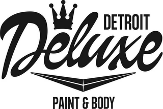DETROIT DELUXE PAINT & BODY logo