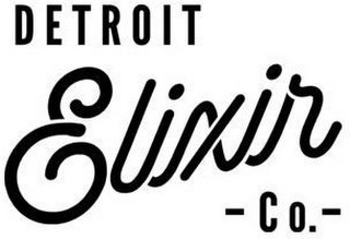 DETROIT ELIXIR CO. logo