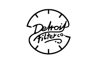 DETROIT FILTER CO. logo