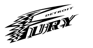 DETROIT FURY logo