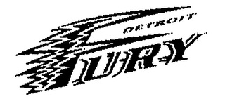 DETROIT FURY logo