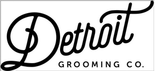 DETROIT GROOMING CO. logo
