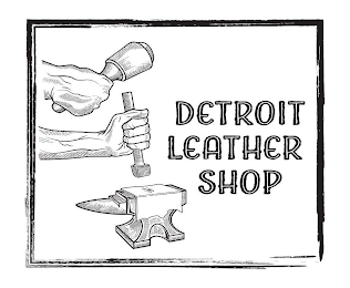 DETROIT LEATHER SHOP logo