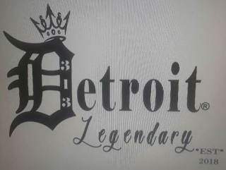 DETROIT LEGENDARY *EST* 2018 logo