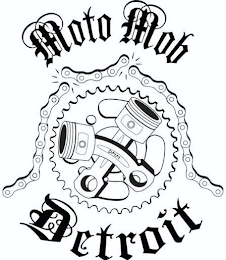 DETROIT MOTO MOB logo