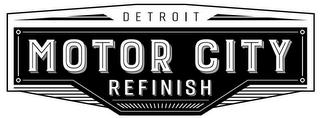 DETROIT MOTOR CITY REFINISH logo