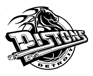 DETROIT PISTONS logo