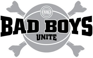 DETROIT PISTONS BAD BOYS UNITE logo