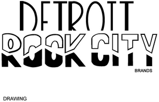 DETROIT ROCK CITY BRANDS logo