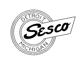 DETROIT SESCO MICHIGAN logo