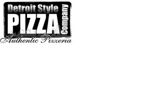 DETROIT STYLE PIZZA COMPANY AUTHENTIC PIZZERIA logo