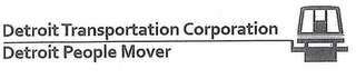 DETROIT TRANSPORTATION CORPORATION DETROIT PEOPLE MOVER logo