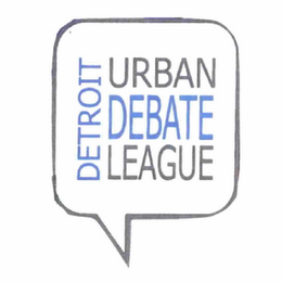 DETROIT URBAN DEBATE LEAGUE logo