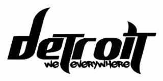 DETROIT WE EVERYWHERE logo